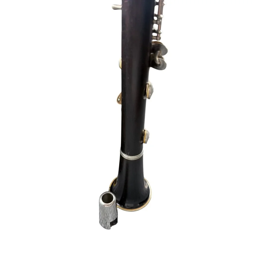 Vintage Lemaire SML Paris France Bohem System Wood Clarinet w/ Case Untested